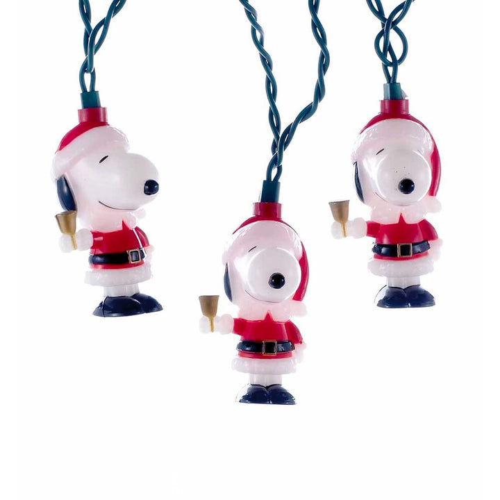 Kurt Adler UL 10-Light Santa Suit Snoopy Light Set