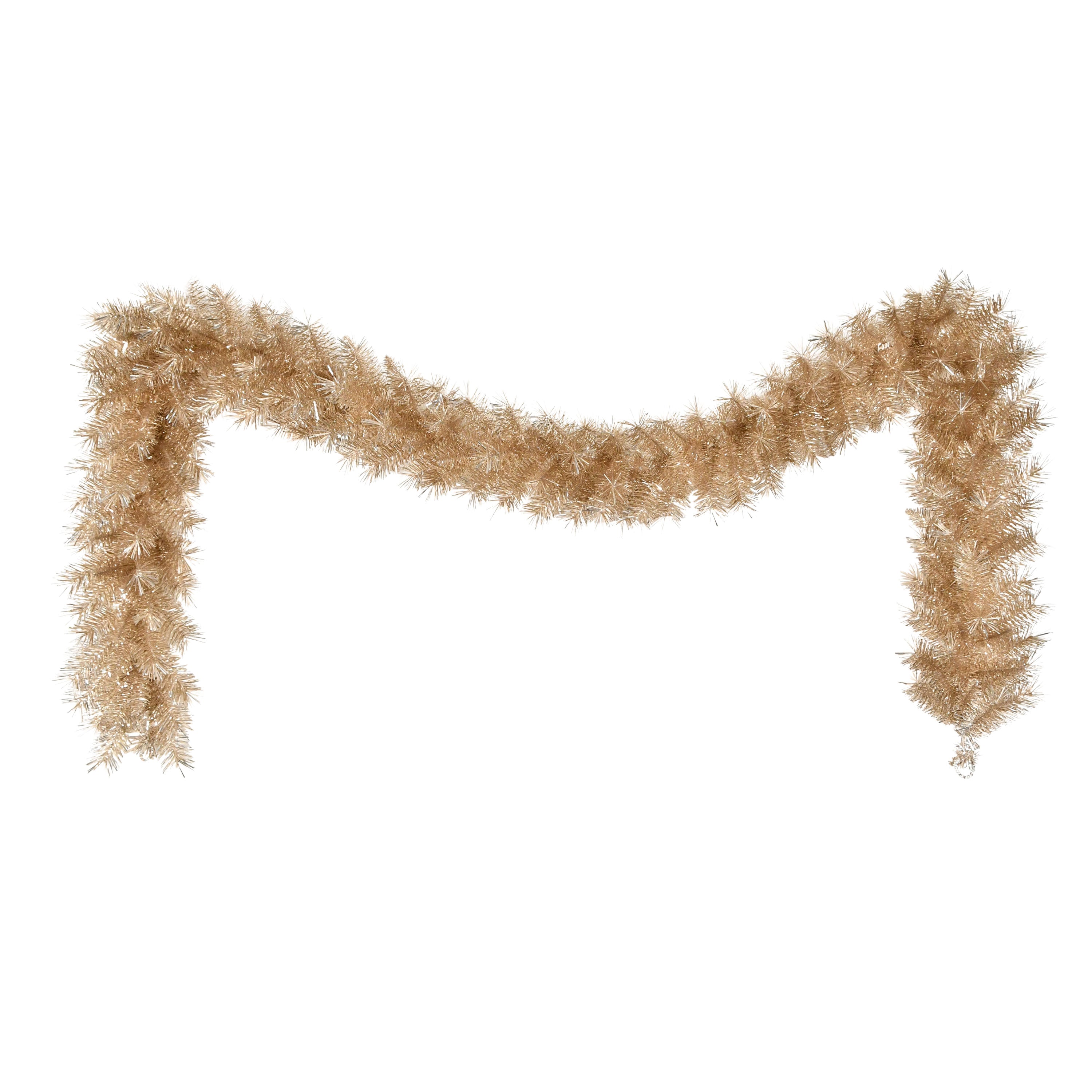 9' x 10" Artificial Rose Gold Round Valley Pine Garland RG-RYG-G9-10A