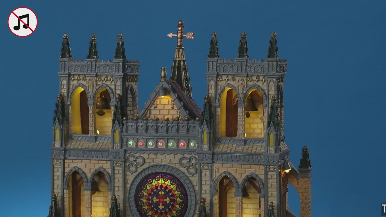 LEMAX St. Patrick's Cathedral, Battery Operated (4.5V) #95916