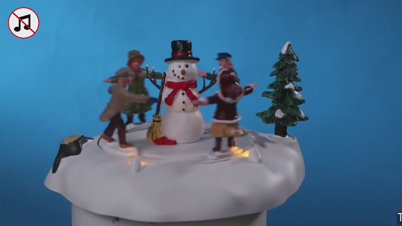 LEMAX The Merry Snowman, Battery Operated (4.5V) #84776