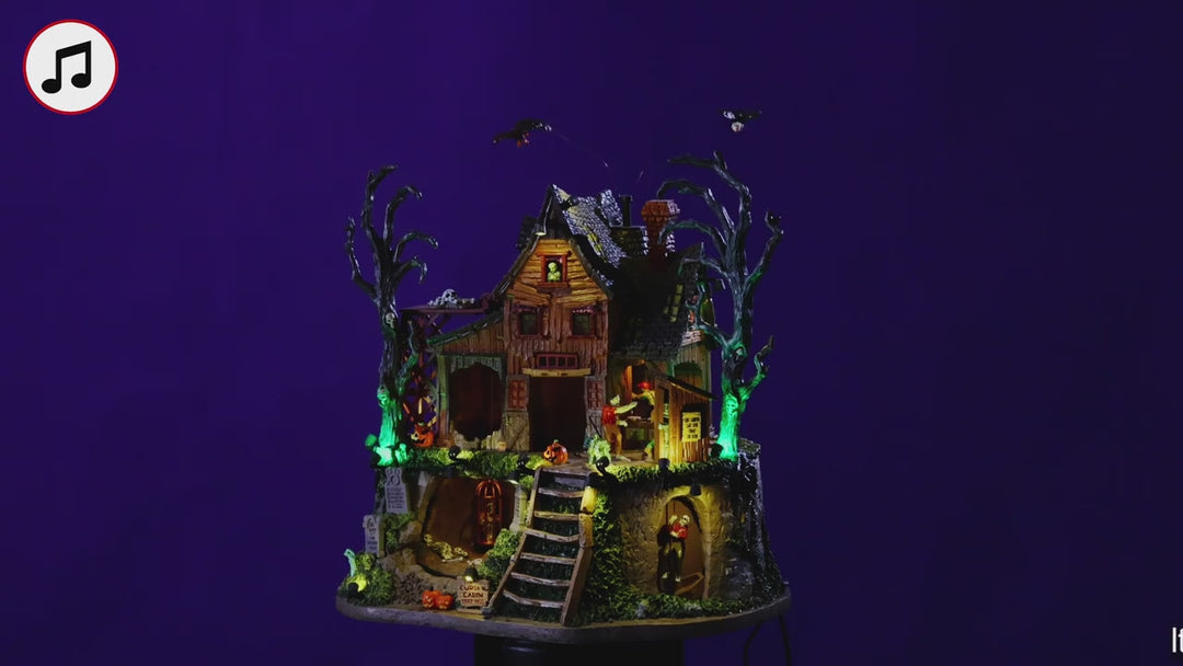 LEMAX The Cursed Cabin, with 4.5V Adaptor #65511