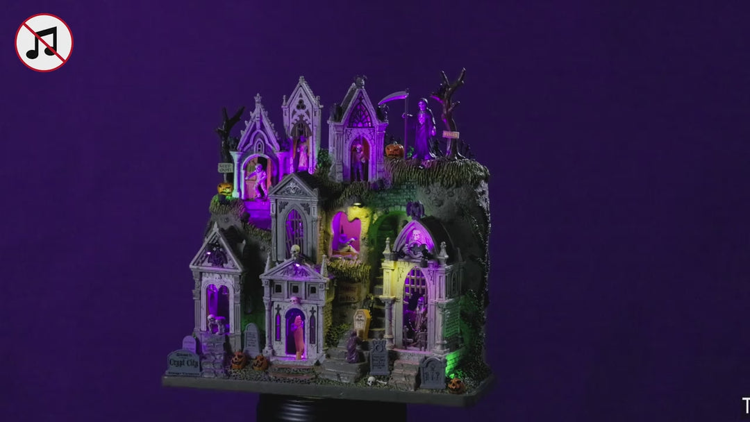 LEMAX Crypt City, Battery-Operated (4.5V) #65509