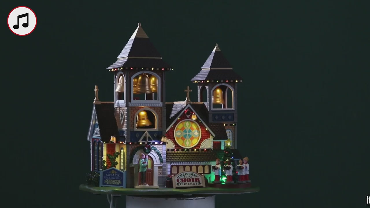LEMAX Christmas Chimes, with 4.5V Adaptor #25859