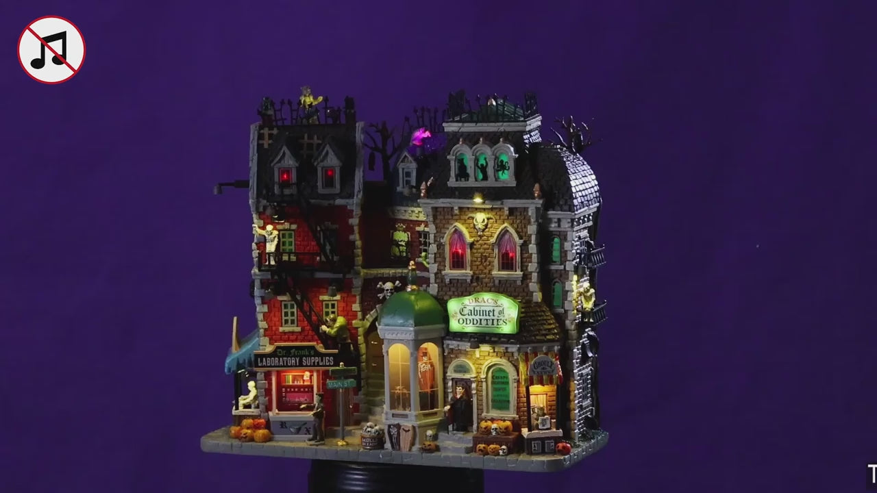 LEMAX Monsters On Main Street, Battery-Operated (4.5V) #55296