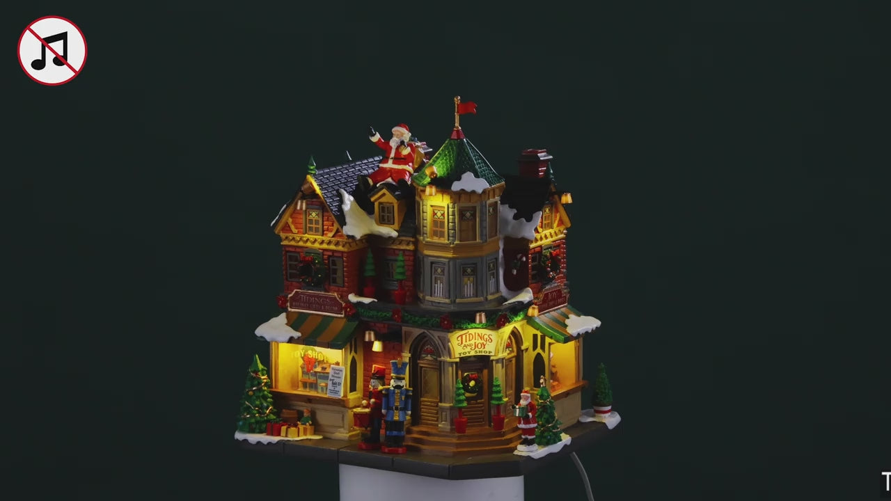LEMAX Tidings and Joy, Battery-Operated (4.5V) #65526