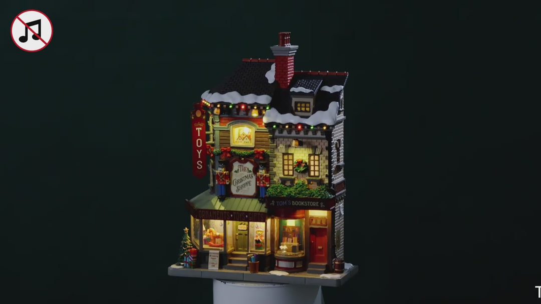 LEMAX The Christmas Shoppe, Battery-Operated (4.5V) #65568