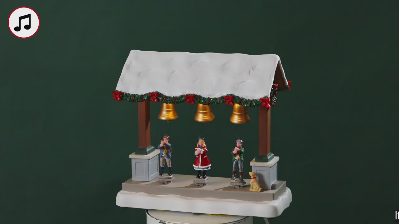 LEMAX Christmas Bells Are Ringing, Battery-Operated (4.5V) #64637