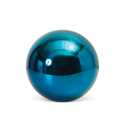 9.8 in. Decorative Blue Gazing Ball