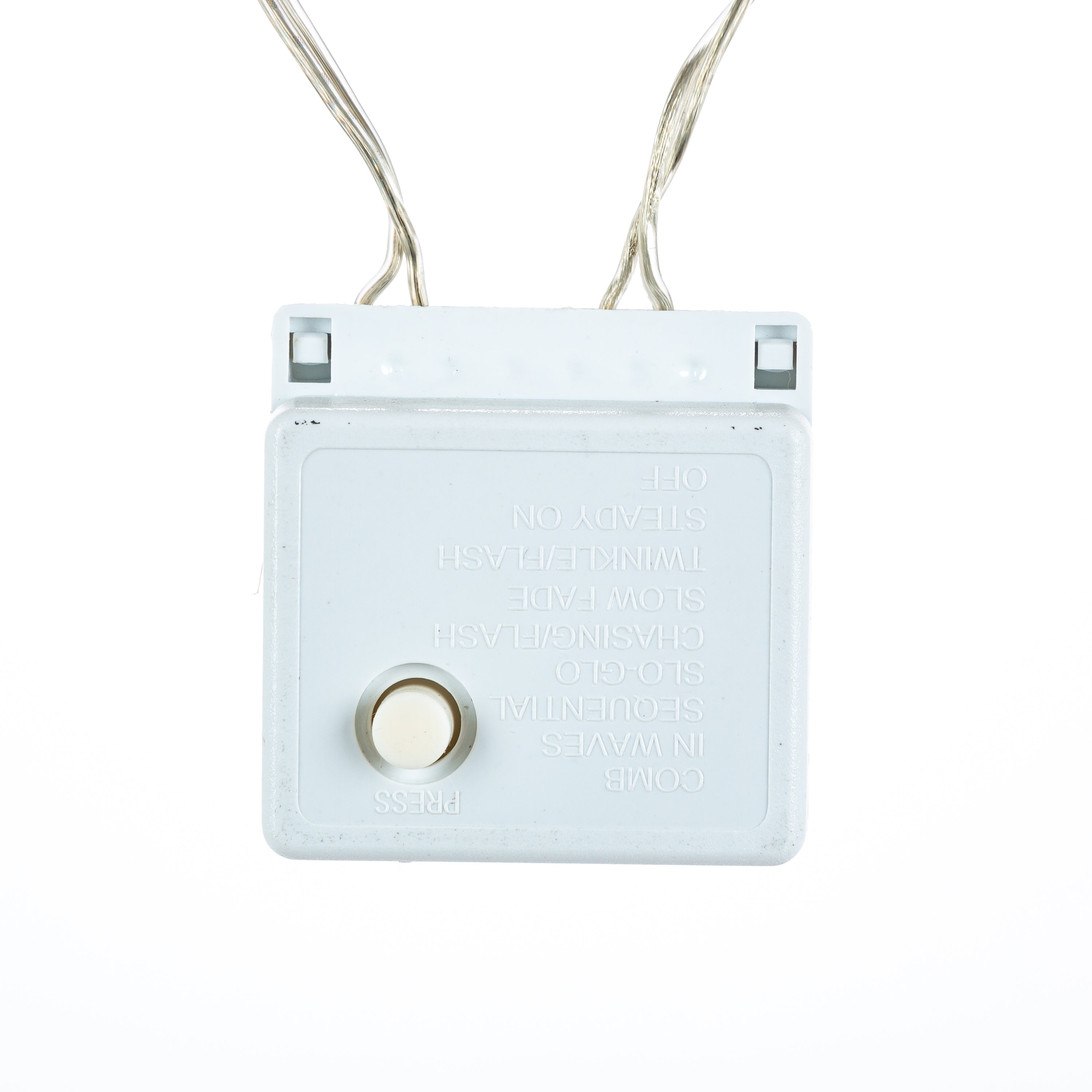 Set of 2 6 ft  Electric Firecracker Garland with Warm White Lights