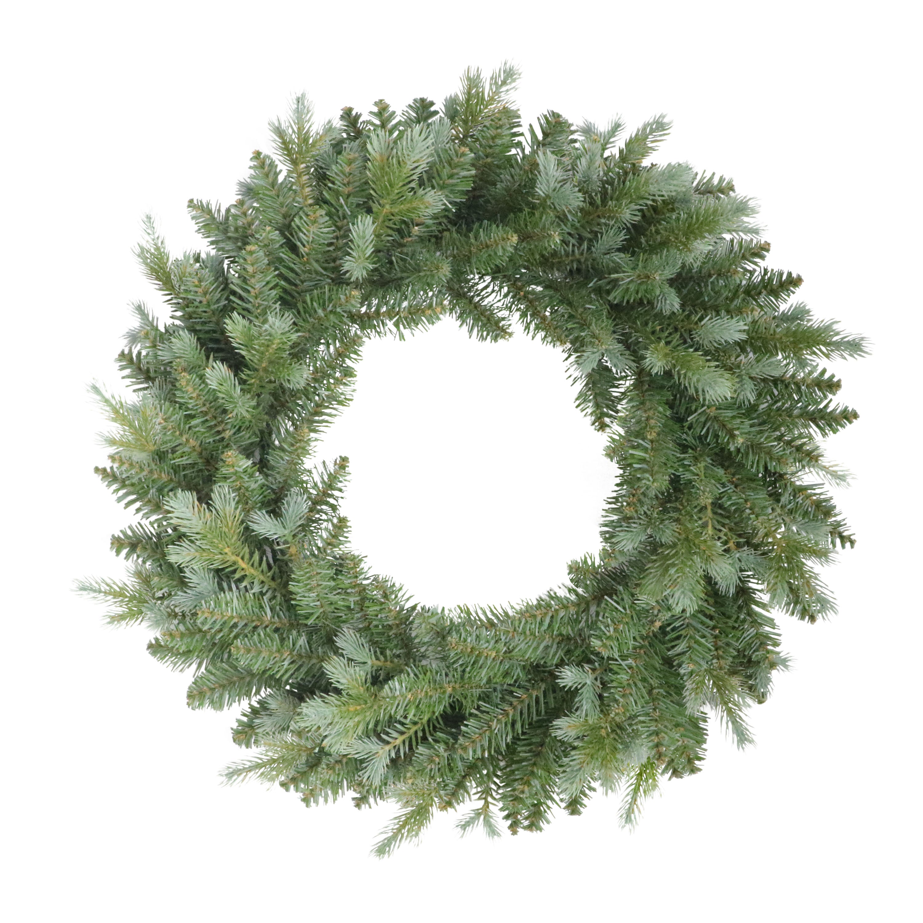 24" Linden Fir Artificial Blue/Green Christmas Wreath LDF-W24A