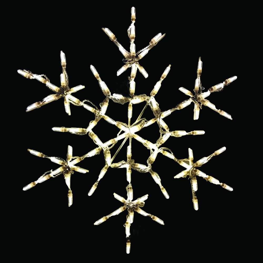 Brite Ideas 30" Starpoint Snowflake LED Display Set of 3 SF1