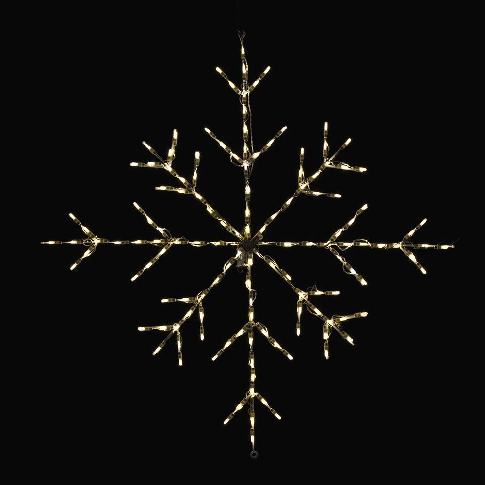 Brite Ideas 52" Snowflake LED Display Set of 3 SF36