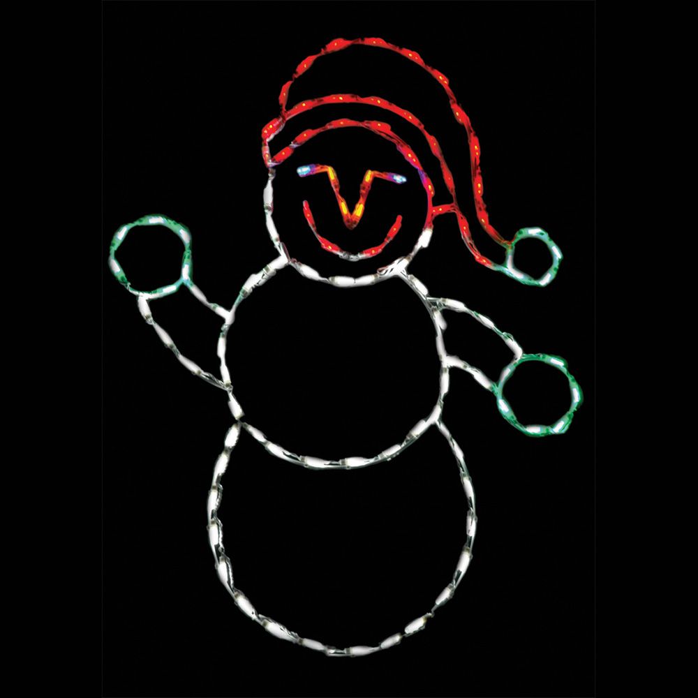 Brite Ideas 42" Baby Snowman LED Display SMB50