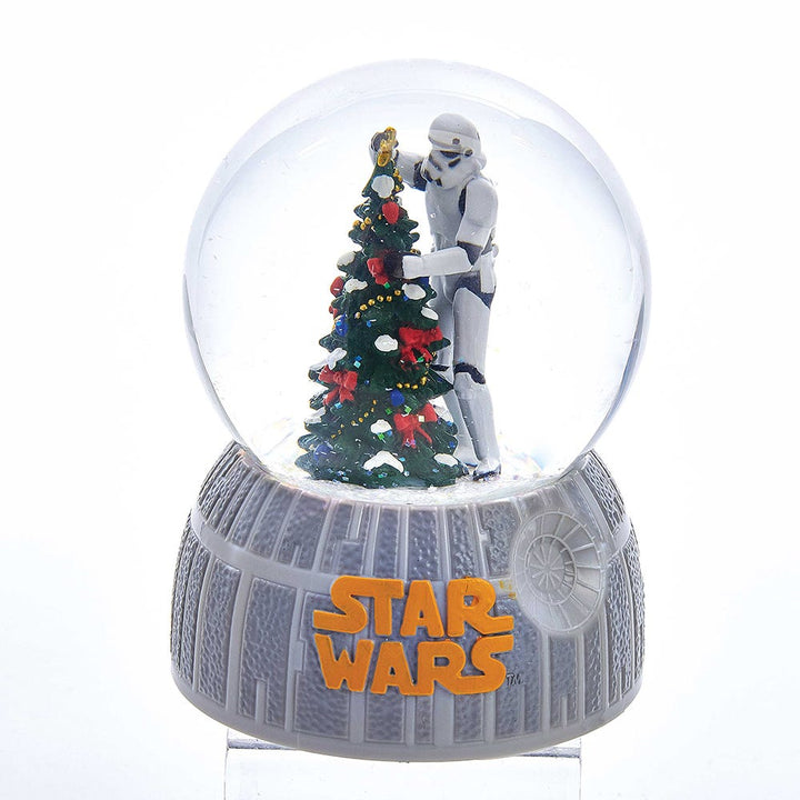 Kurt Adler 100mm Musical Stormtrooper Decorating Christmas Tree Water globe