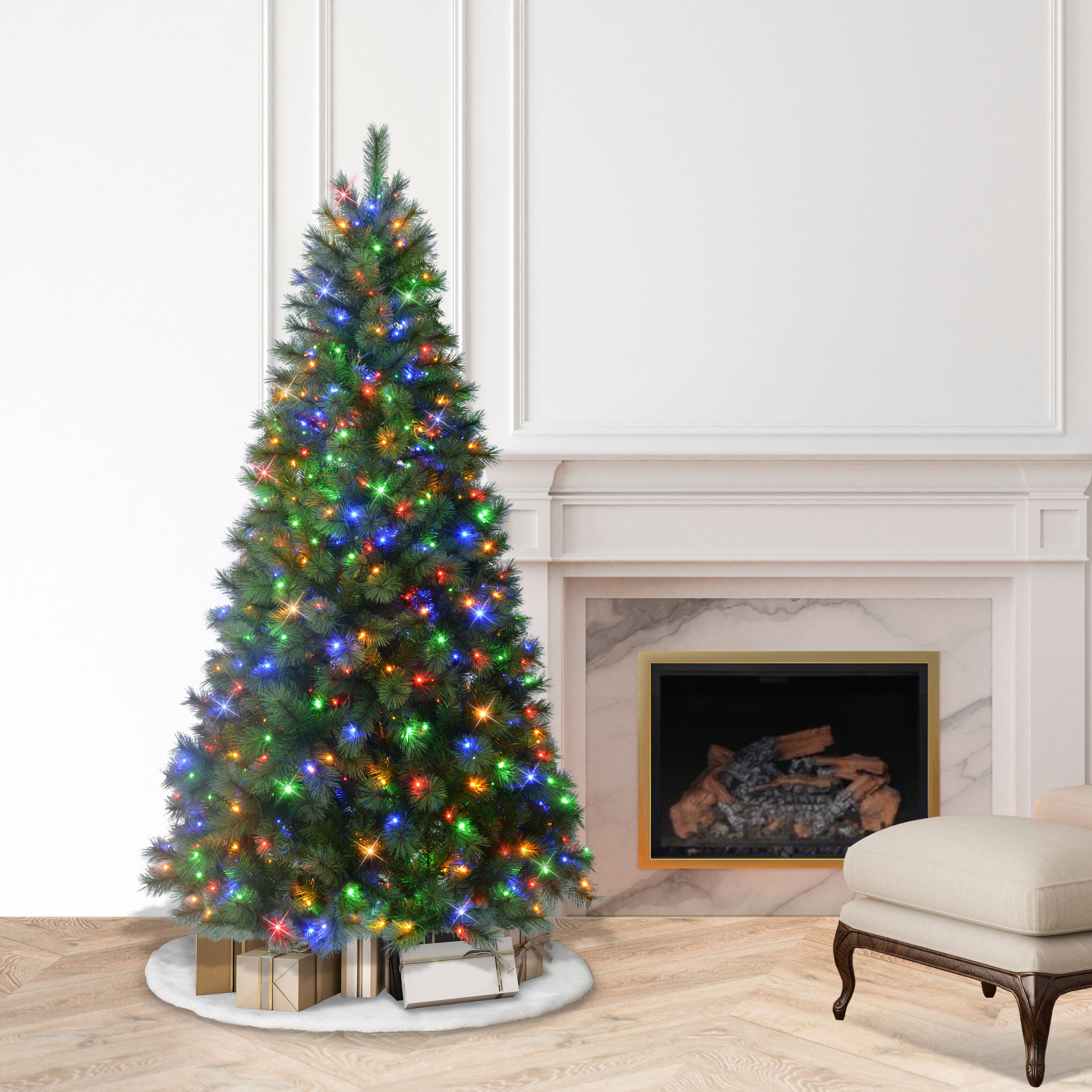 6.5' Pre-Lit Wyoming Pine Tree