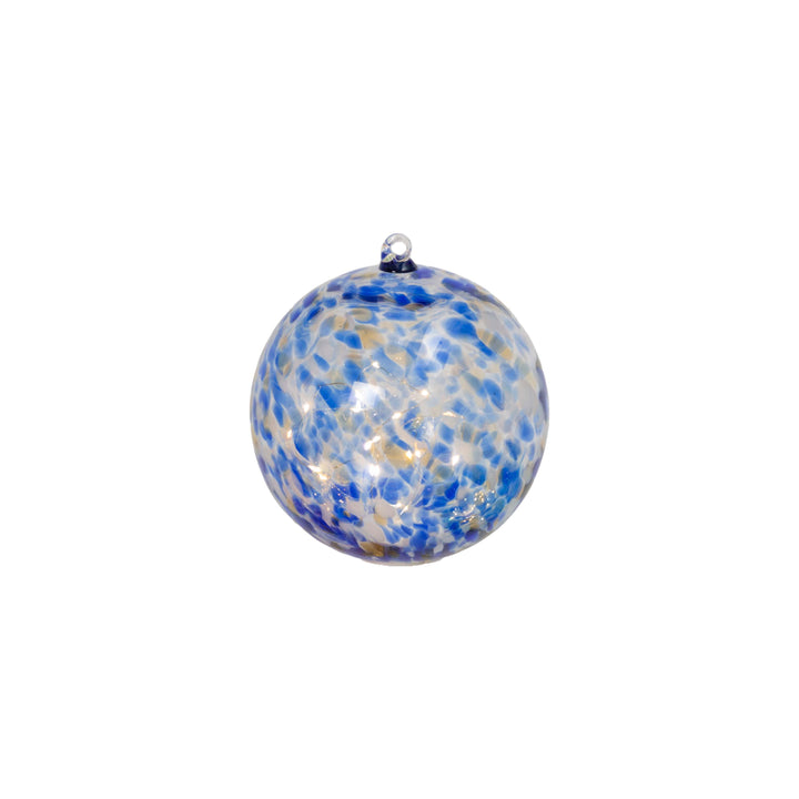 5.75 Inch Elegant Blue Illuminating Hand Blown Glass Sphere 2640050EC-1