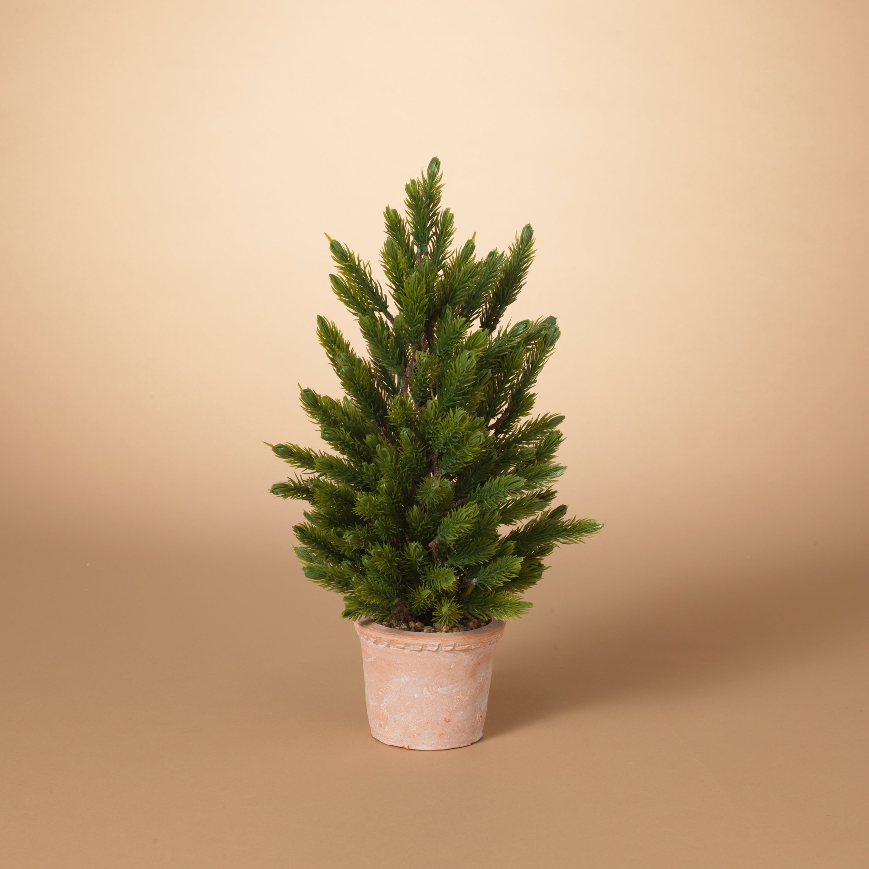 Rustic 17 inch Pine Tree in Argil Pot for Holiday Decor #2596450EC