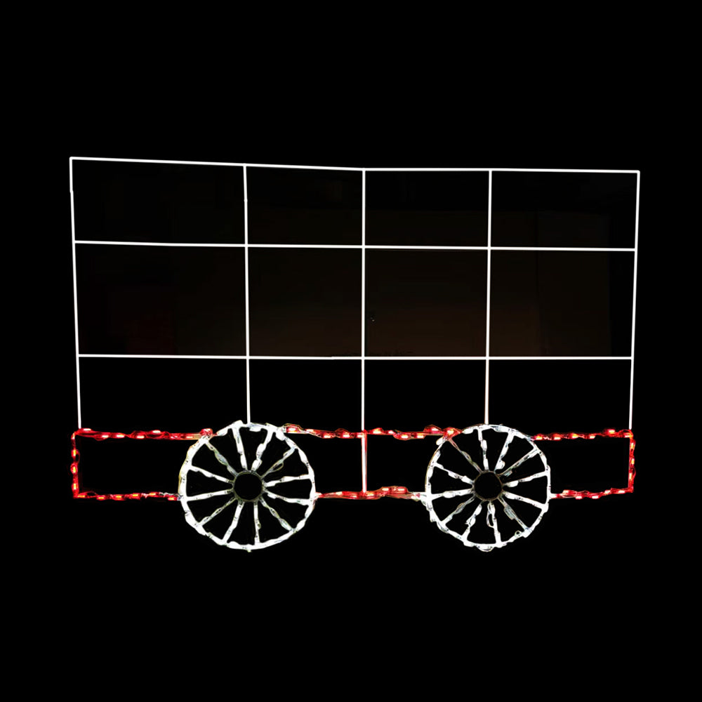 Brite Ideas 72" Customizable Blank Train Car Animated LED Display TC03-5