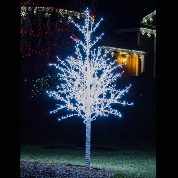 Brite Ideas 8' LED Linden Tree Display TCCW8