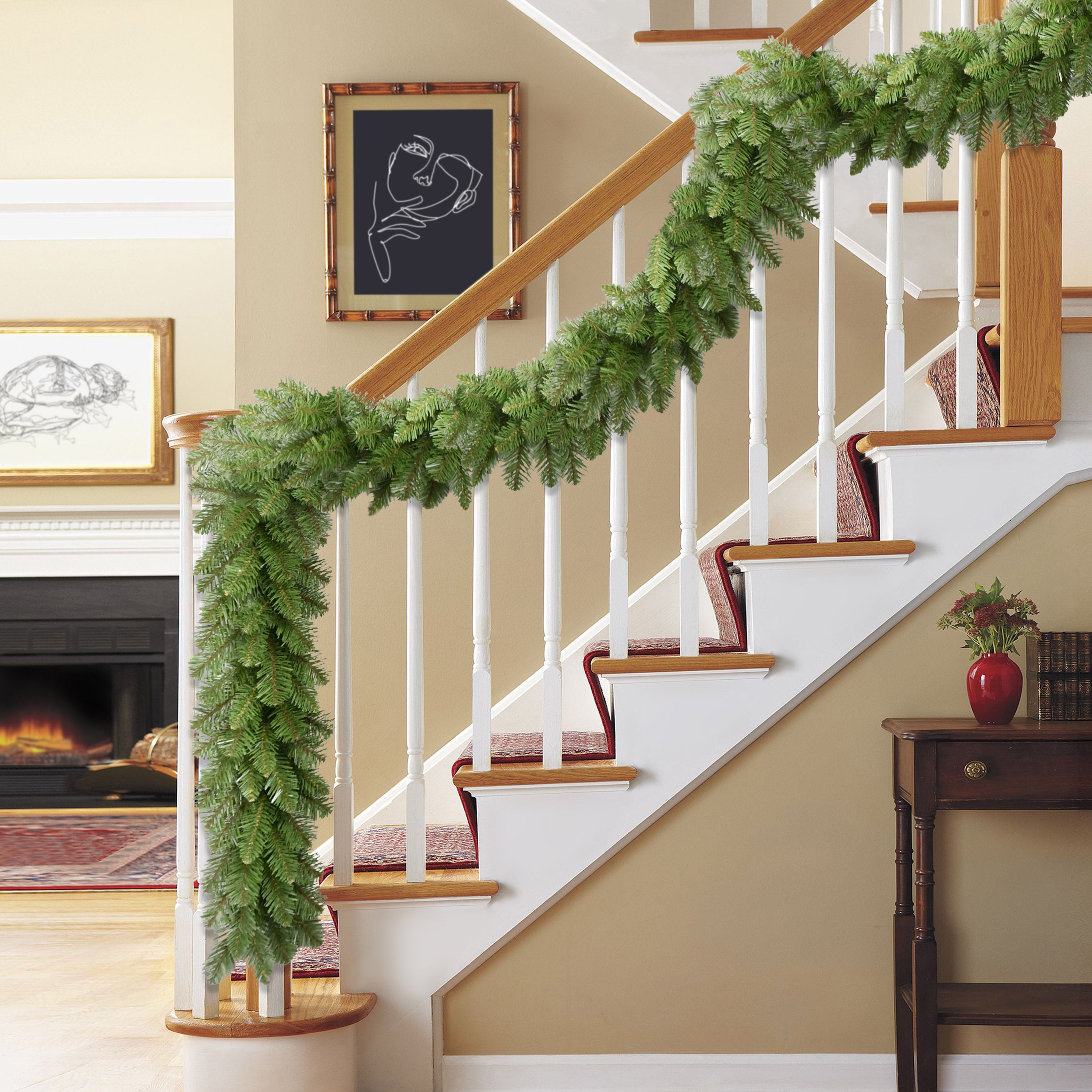 20' x 10" Berkshire Fir Garland