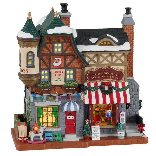 LEMAX Santa's List Toy Shop #15798 – House of Holiday