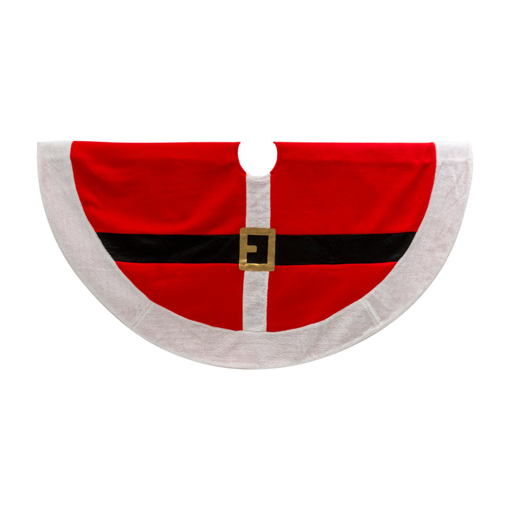 48 in. Holiday Santa Suit Tree Skirt #2618370EC