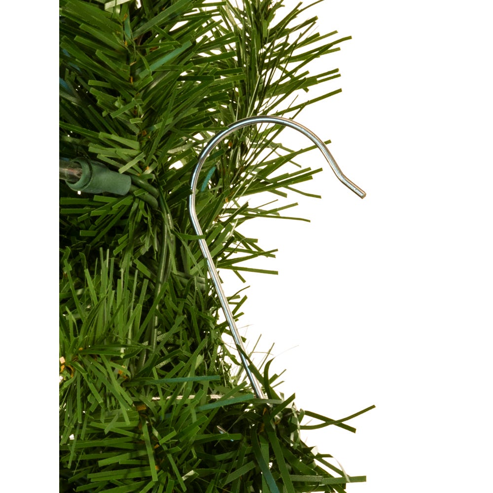 Kurt Adler 36-Inch Pre-Lit Norway Pine Wall Tree