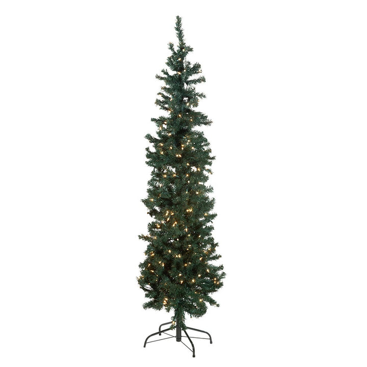 Kurt Adler 6-Foot Pre-Lit Winchester Pine Pencil Tree