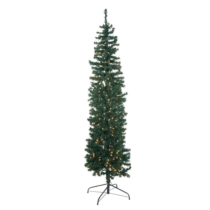 Kurt Adler 7-Foot Pre-Lit Winchester Pine Pencil Tree