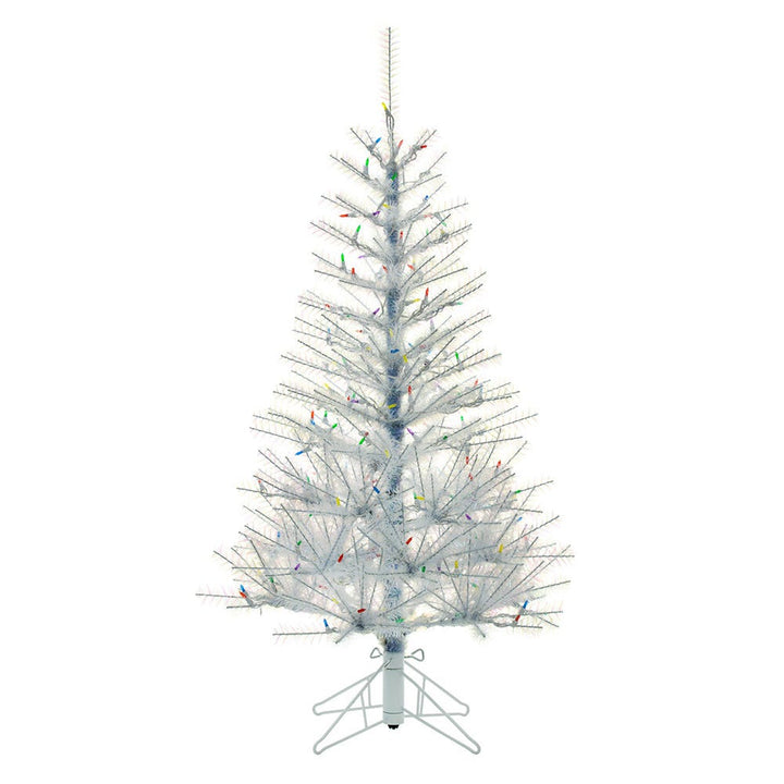 Kurt Adler 4.5-Foot Pre-Lit Multi-LED Glistening Pine Tree