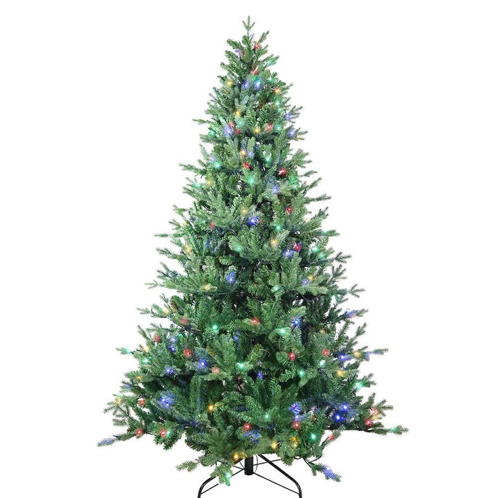 Kurt Adler 7-Foot Pre-Lit Multi-Color LED Jackson Pine Tree