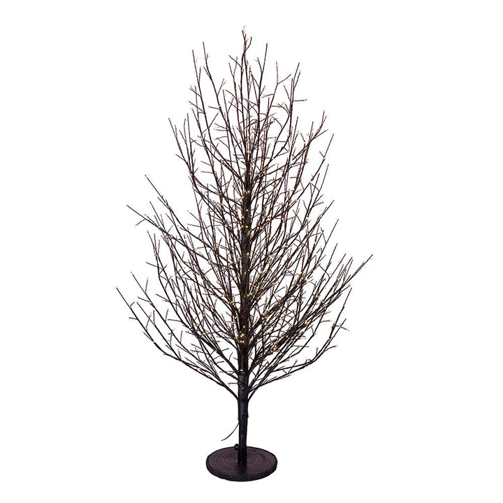 Kurt Adler 4-Foot Dark Brown Twig Tree with 1000 Warm white Cluster Lights 