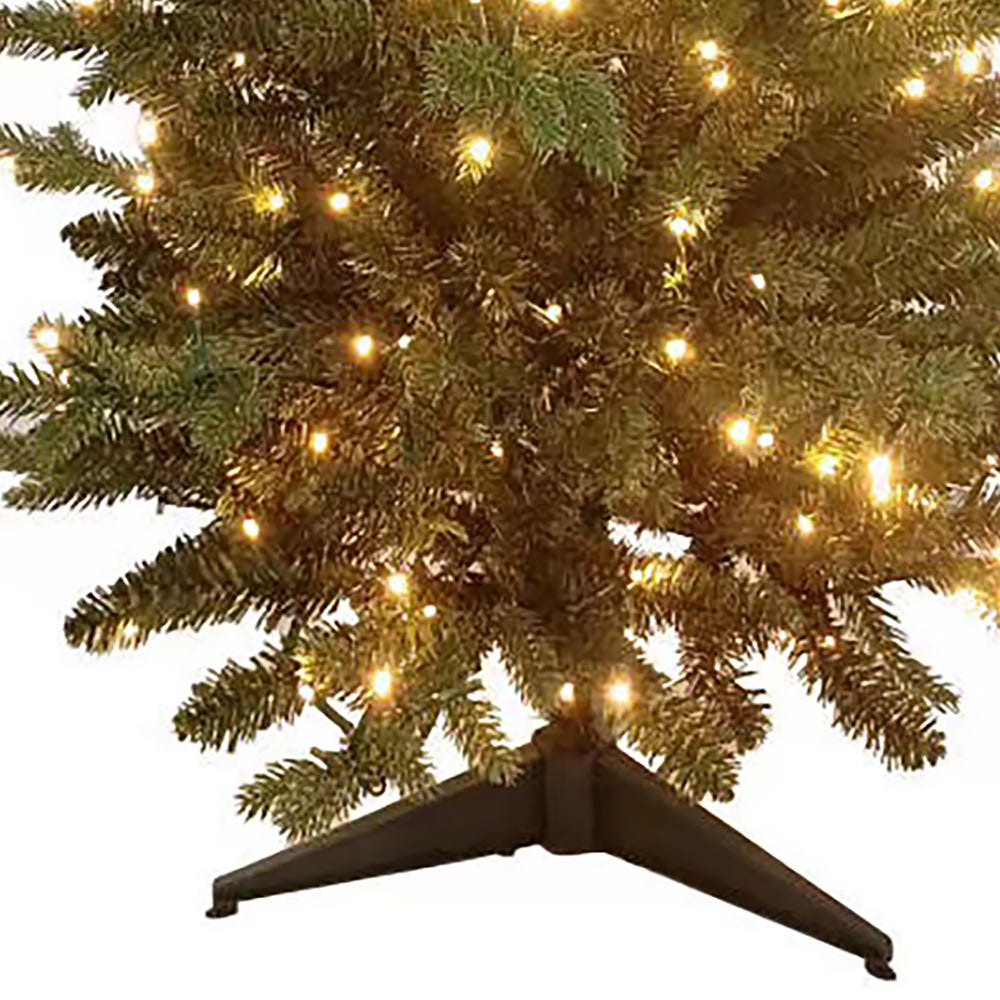 Kurt Adler 3-Foot Pre-lit Warm White LED Noble Fir Tree