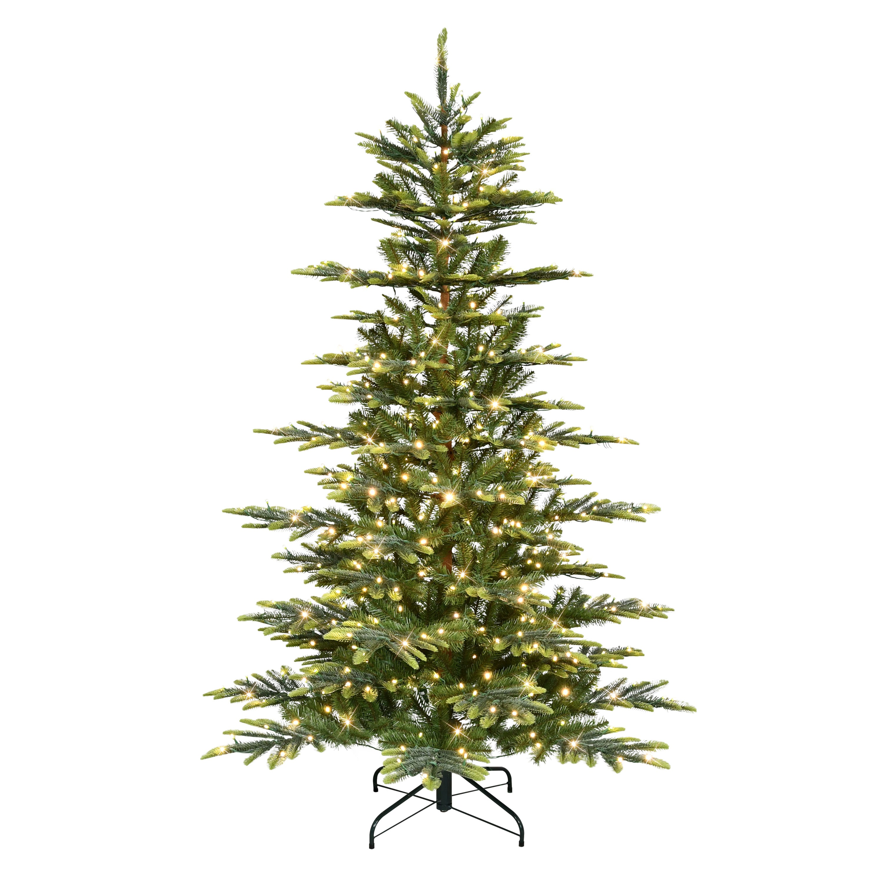 6.5' Pre-Lit Artificial Aspen Fir Tree with Dual-Color LED Lights LD-APG-65LDF5K5A