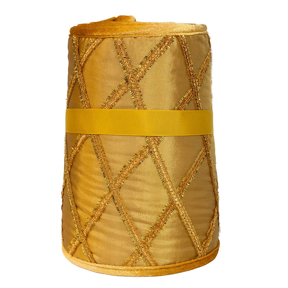 Kurt Adler 24-Inch Gold Satin Tree Collar TS0304