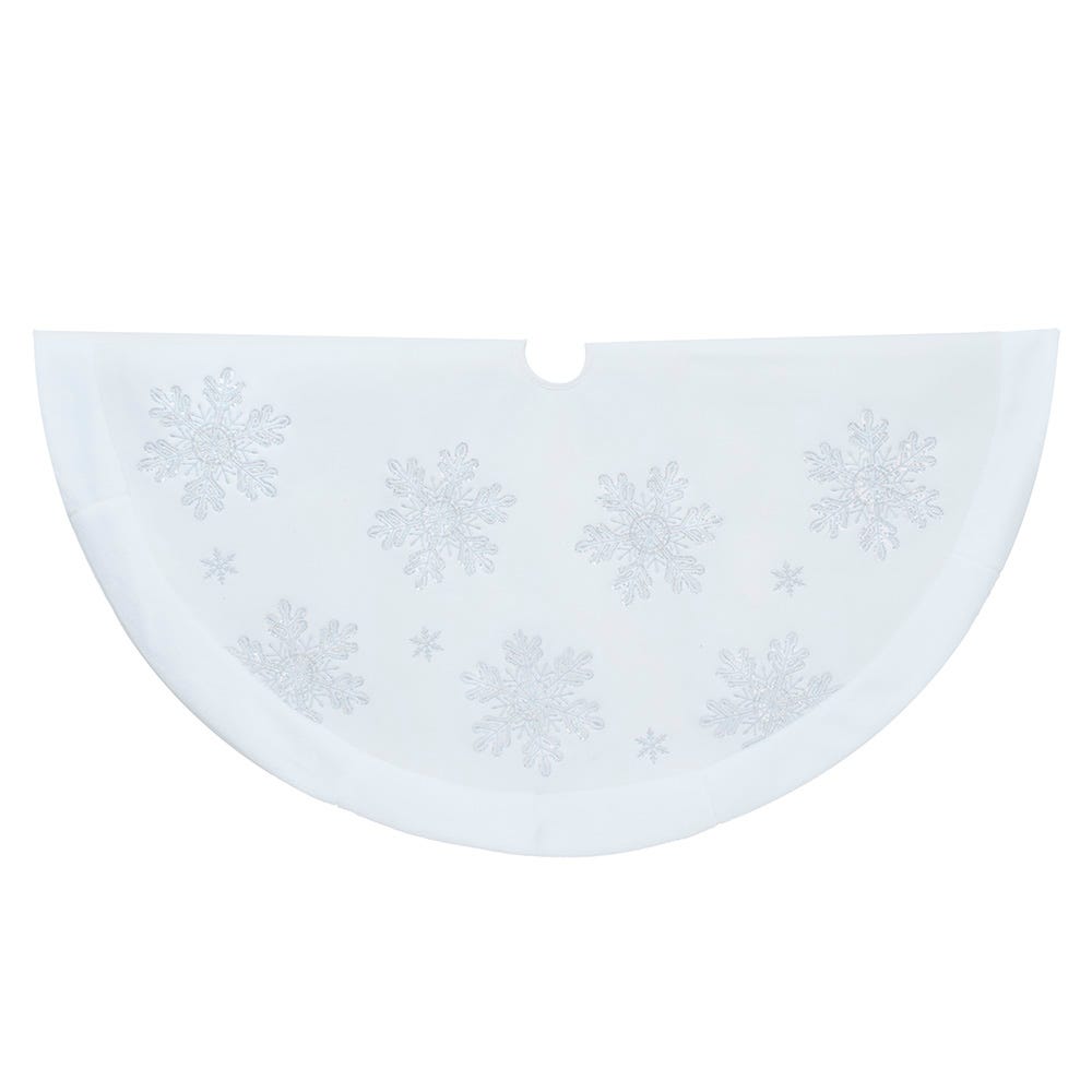 Kurt Adler 48-Inch Iridescent Sequined Velvet Tree Skirt TS0321