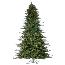Sterling 9 ft. Pre Lit Clear UL Layered Norfolk Pine