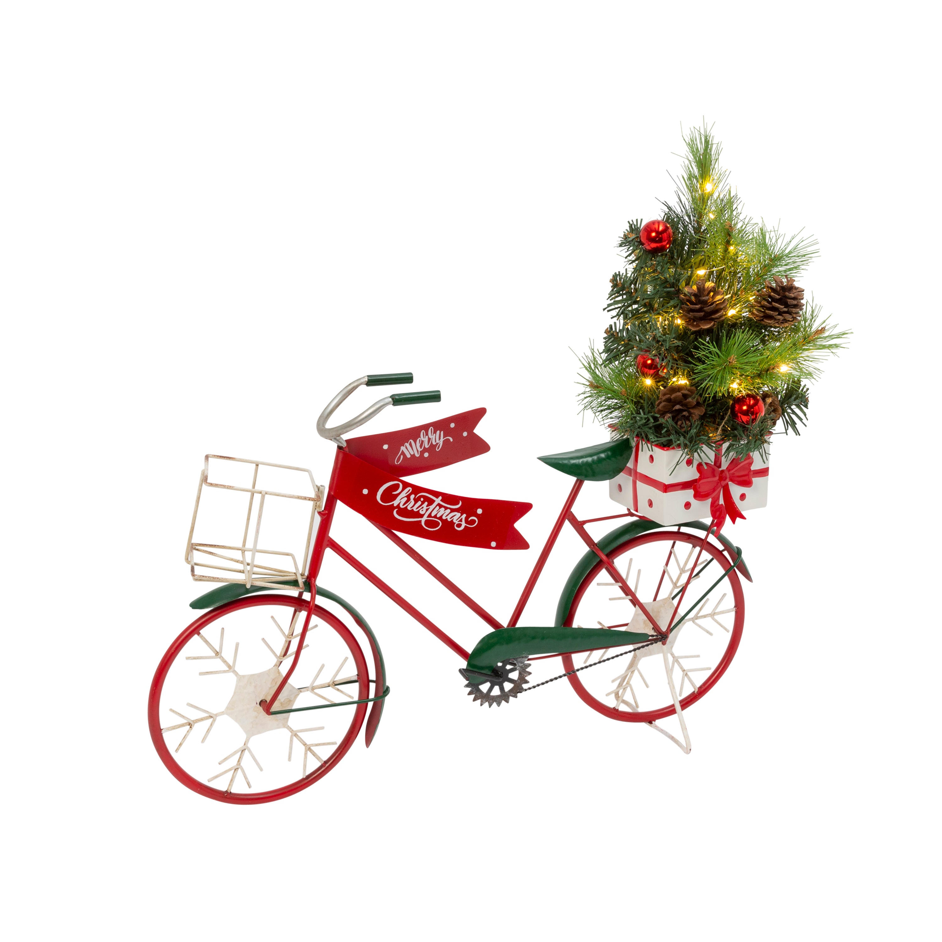 22 in. Illuminated Metal Holiday Bicycle #2589780EC