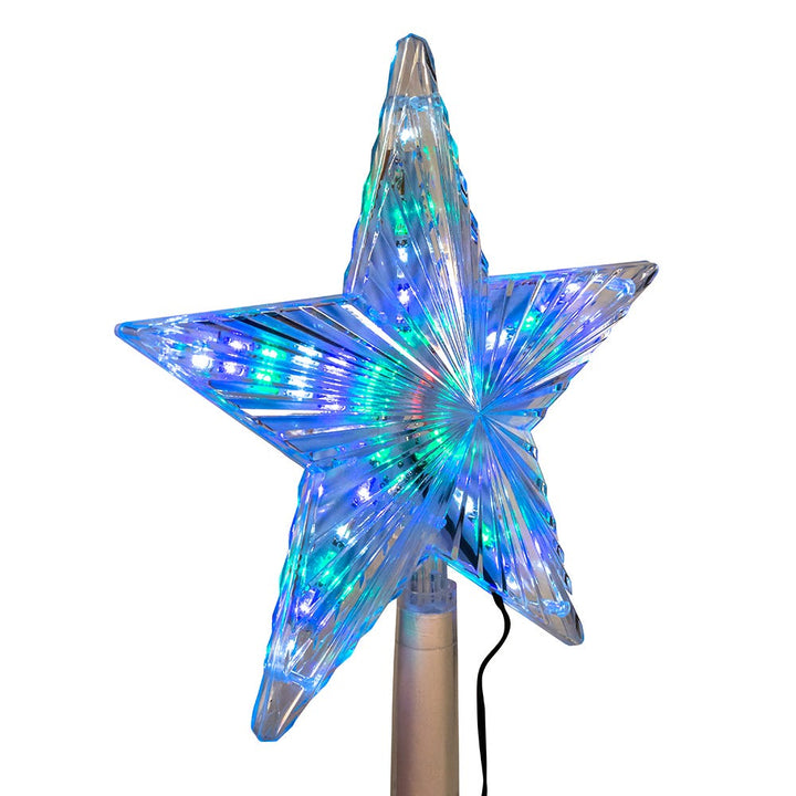 Kurt Adler 31-Light 8.5-Inch Color Changing LED Star Treetop