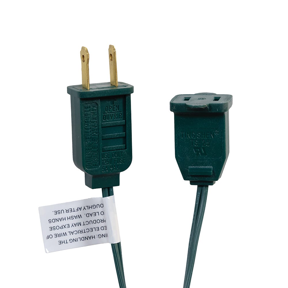 Kurt Adler UL 7-Light LED Multicolor Bubble String Light Set