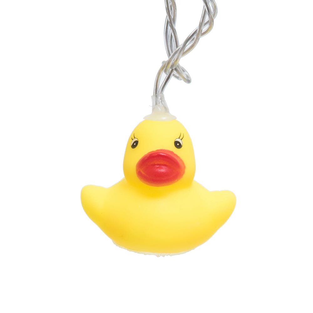 Kurt Adler 10-Light Yellow Duck Warm White LED Light Set