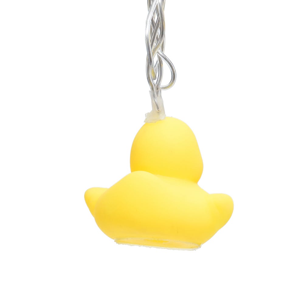 Kurt Adler 10-Light Yellow Duck Warm White LED Light Set