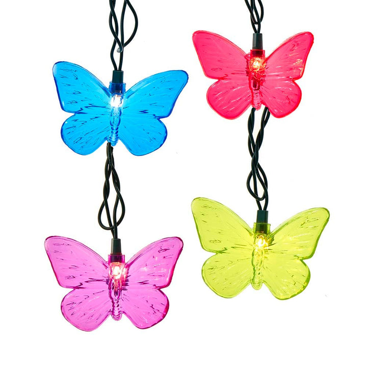 10L Multi Colored Butterfly Light Set #UL4338