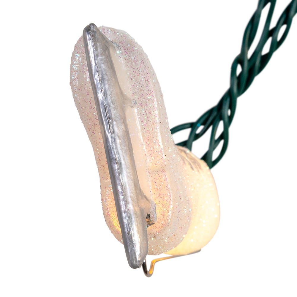 Kurt Adler UL 10-Light Ice Skate Boots Light Set