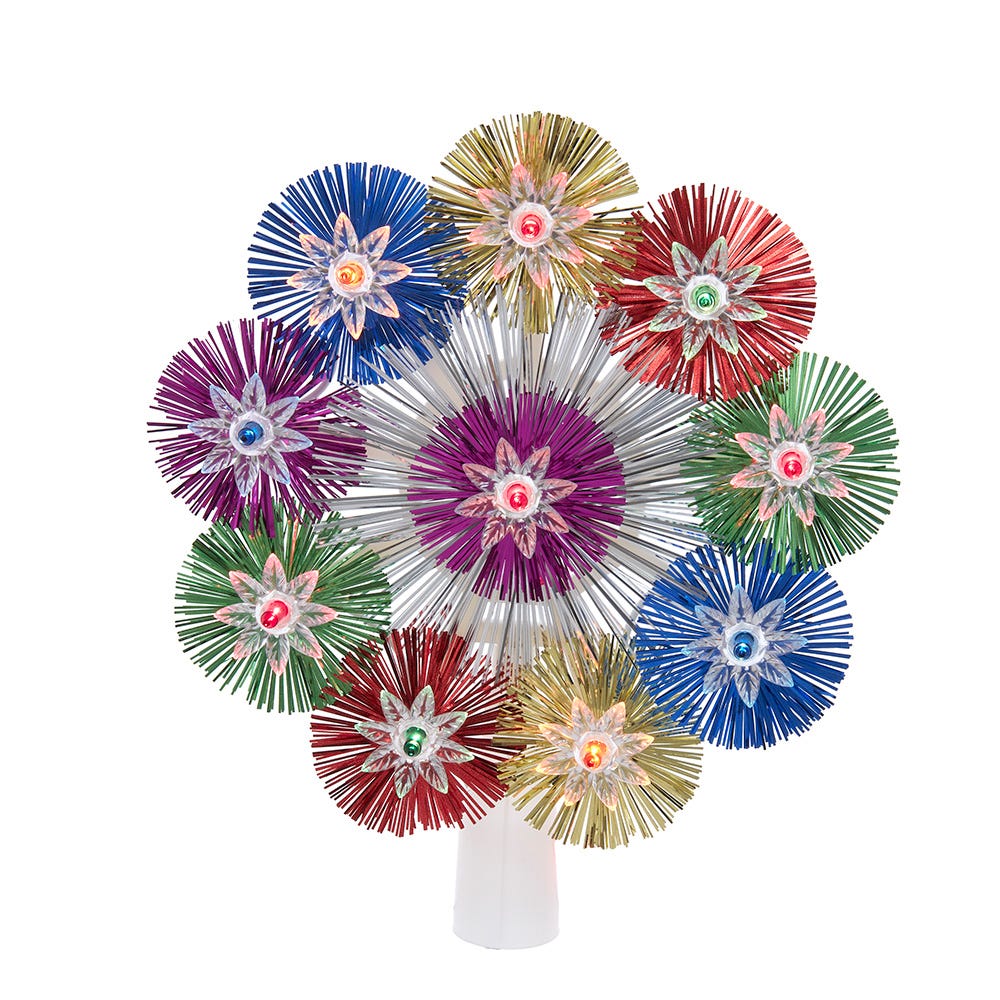 8.5" UL Multi Retro 9-point Star Treetop UL5034