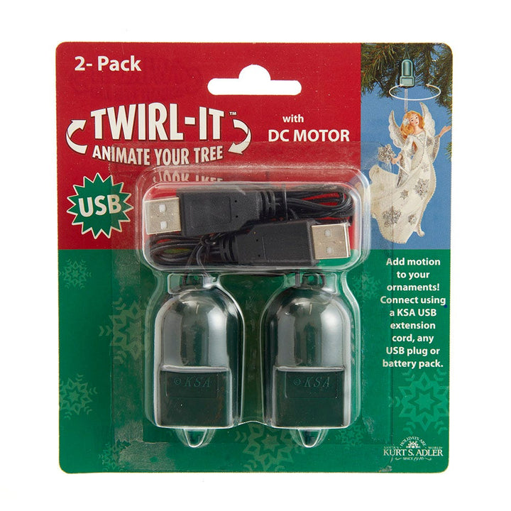 Twirl-It Ornament USB Motor, 2-pack #USB0015