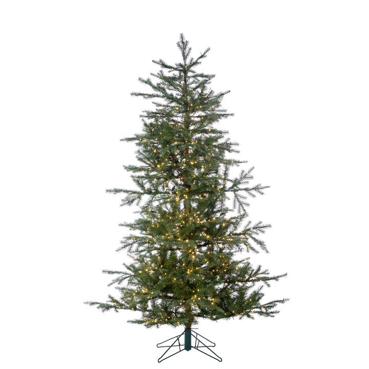 Sterling 5 ft. Pre Lit Power Pole Connect LED Natural Cut Portland Pine