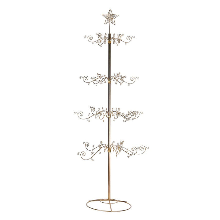 Kurt Adler 7-Foot Gold Metal Tree