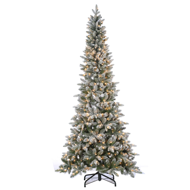 Sterling 7.5 ft. Pre Lit Clear UL Lightly Flocked Canyon Fir #5867--75C