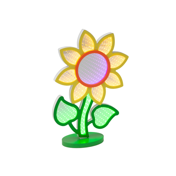 12.1 inch Battery Operated Lighted Infinity Flower with USB Adapter 2774160EC
